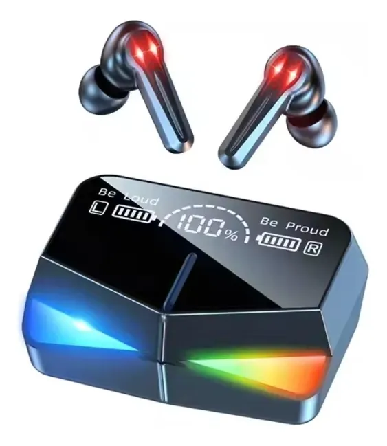 Audífonos Inalámbricos Micrófono V5.1 Gamer + Powerbank M28